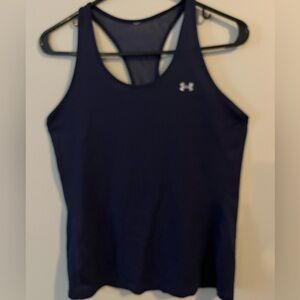 Two Under Armour Women's Tank Top (dark & light blue)